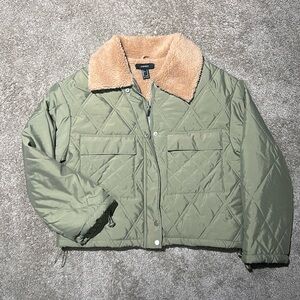 Forever 21 Sherpa lined Coat